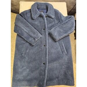 Gap Sherpa Overcoat Womens Size XXL Oversized Coat